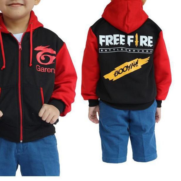☜ Sweater Free Fire Anak Laki Laki Budi 01 Gaming Jaket FF Evos Hoodie Anak ♀