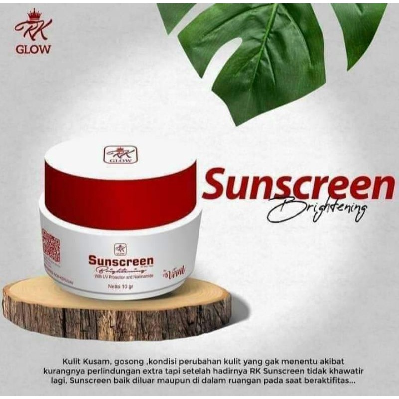 Sunscreen Brightening Rk Glow by RK Kosmetik