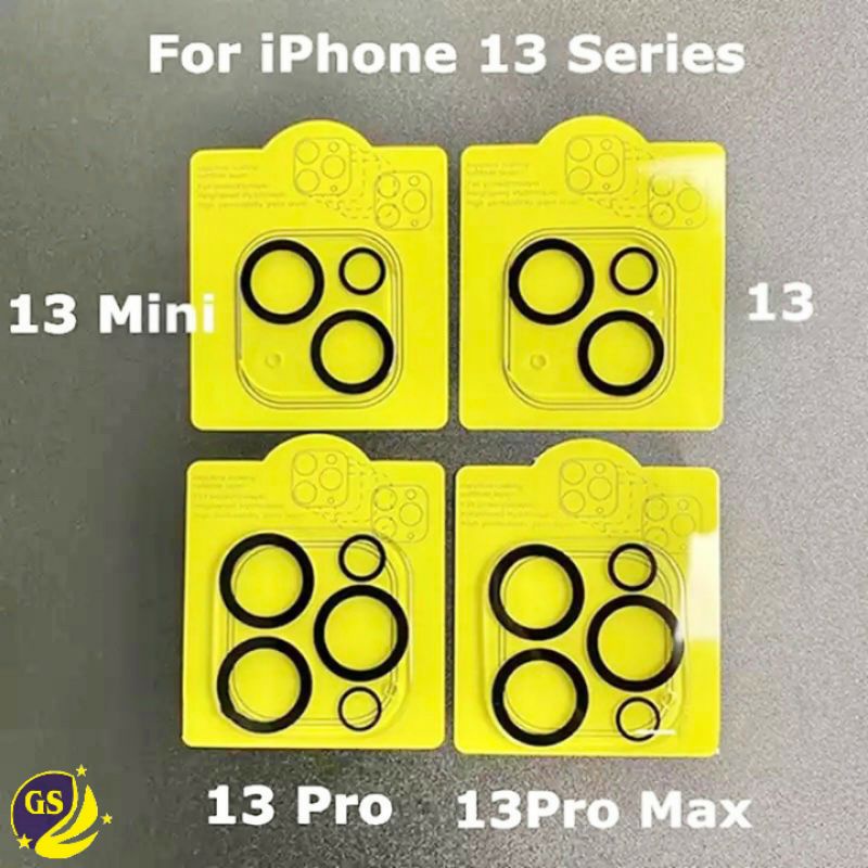 Iphone 14 14 PLUS  13 Pro Max / 13 Pro / 13 / 12 11 Pro Max Mini Tempered Glass Camera Screen Protector Pelindung Kamera Antigores