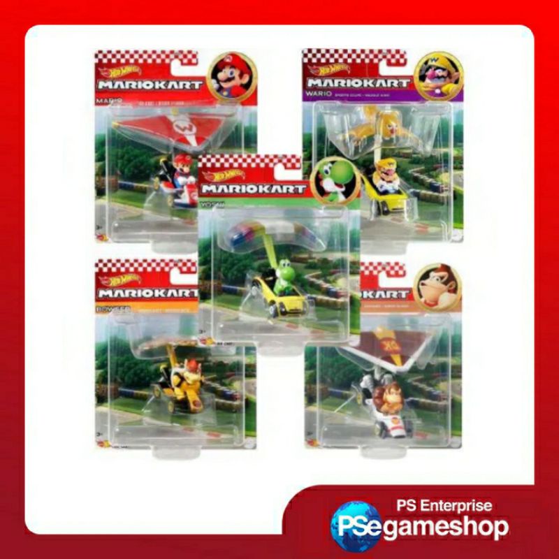 Hot Wheels Mario Kart – Wing Glider (1 Set) [5 Pcs]*