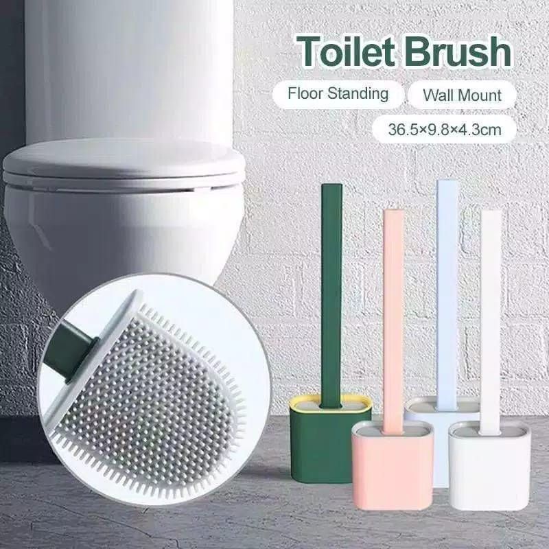 Brush Toilet Silicone / Sikat WC Silikon / Sikat Toilet