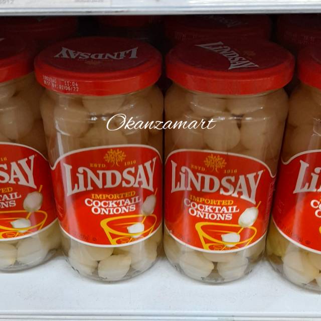 

Lindsay Imported Cocktail Onions 208gr