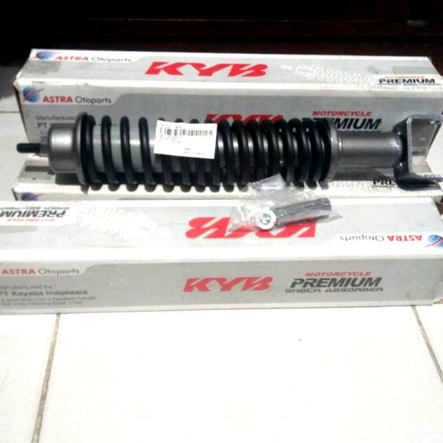 Shock belakang skok belakang Kayaba vespa excel spartan exclusive ( per lurus )