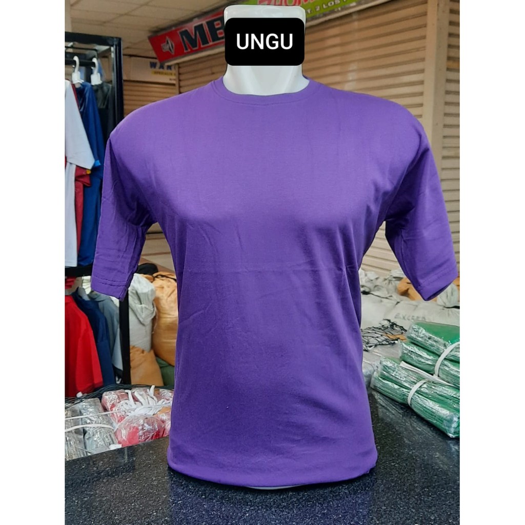 KAOS POLOS COTTON COMBED 30S 100% KATUN PREMIUM