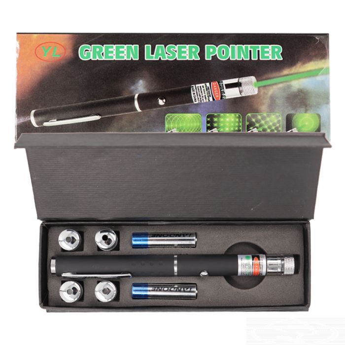 Green Laser Pointer 4 Mata - Laser Hijau