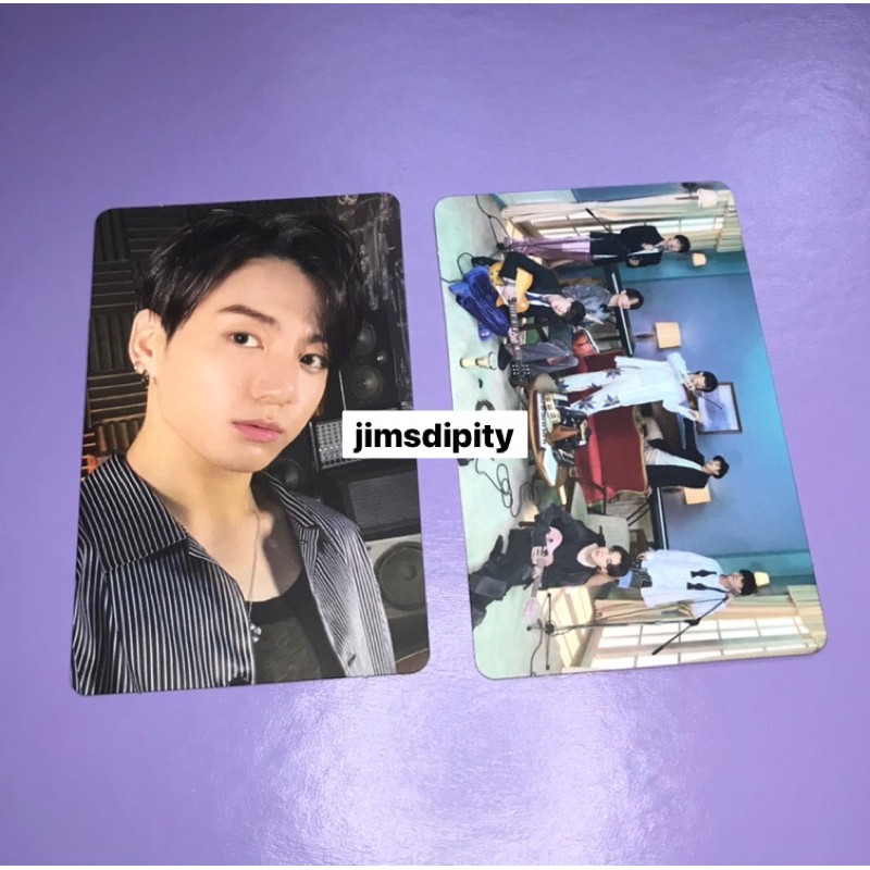 booked official photocard random jungkook & group bts album be essential edition pc jk grup