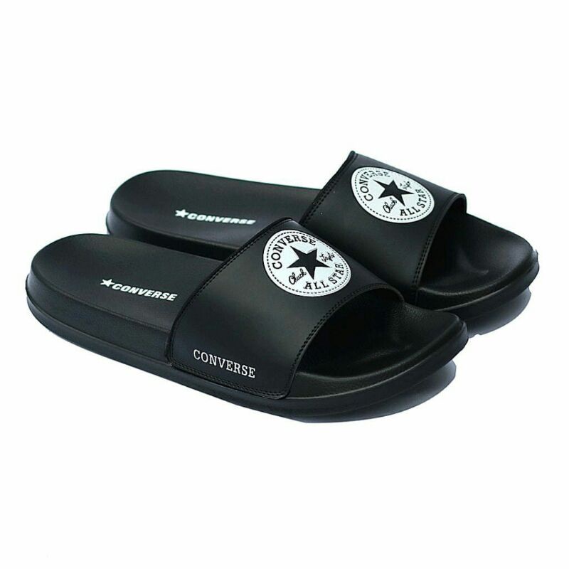 SENDAL SLOP SLIP ON SLIDE SANDAL PRIA WANITA PYLON HIGH QUALITY.