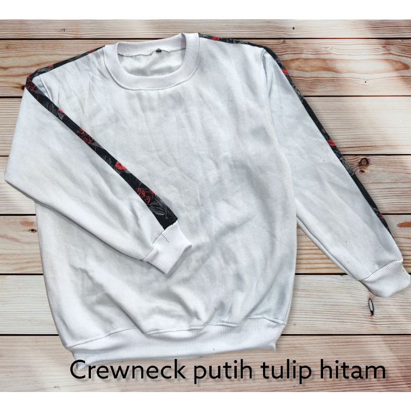 crewneck / sweter taping tulip flece