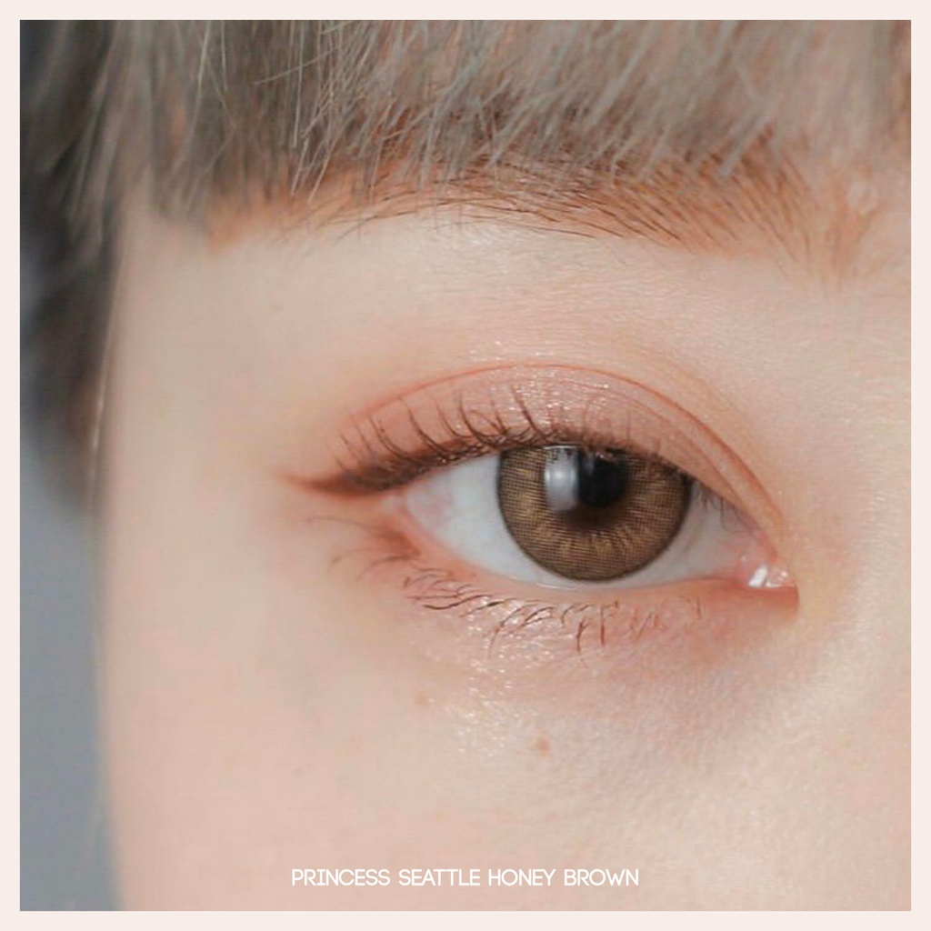 MIKHAYLOVESHOP Softlens Seattle Honey Brown | EOS Princess