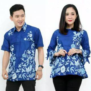  ATASAN  BAJU  BATIK  KEMEJA BLOUSE PREMIUM UNGGUL JAYA WARNA 