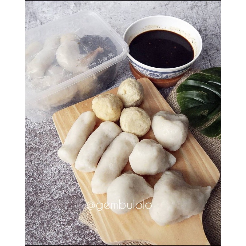 

Pempek Mini Isi 10 (Mix)