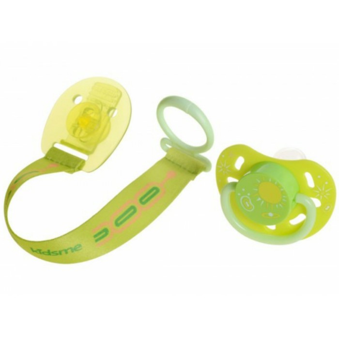 KIDSME Pacifier Glow In The Dark with Clip Holder Empeng Bayi