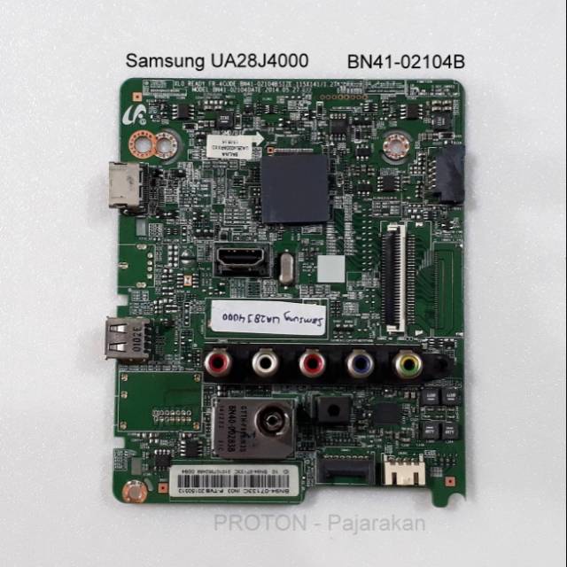 Mainboard LED TV Samsung UA28J4000 UA28J4000AR . BN41-02104B BN94-07133C XL0_READY FR-4 UA32H4000