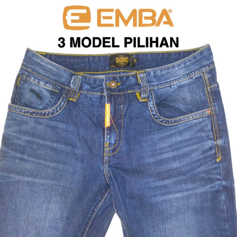 Celana Jeans Emba Morgan Slim Original Panjang