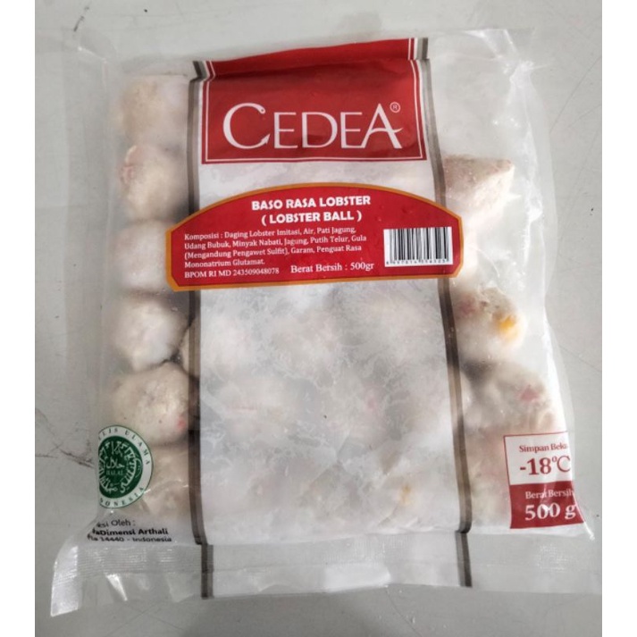 

Cedea Lobster Ball 500gr