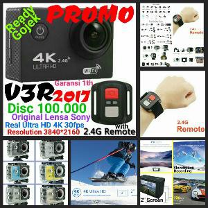 Promo Eken Sony Sensor V3 4K 30fps 16Mp Wifi Action Camera Xiaomi Gopro Kogan Killer Diskon
