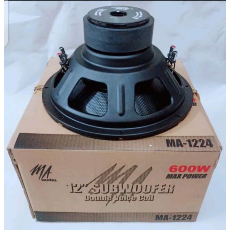 subwoofer MA audio 12 inch doble coil doble magnet