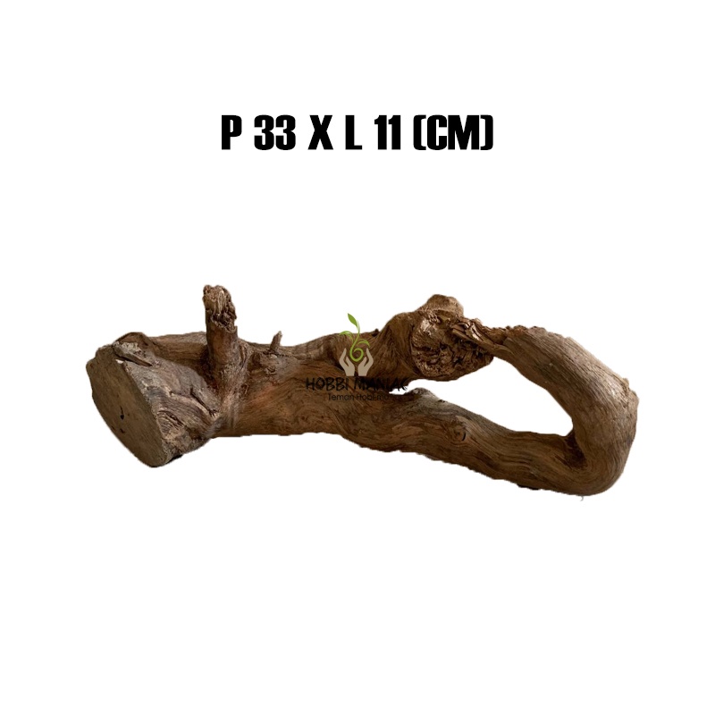 Hardscape Kayu Aquascape Santigi Gunung P 33 X L 11 CM