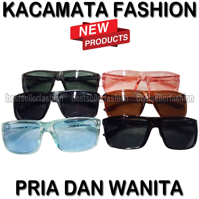 New Trand! Kacamata Hitam Anti UV Pria Wanita Kacamata Fashion Outdoor Kacamata Gaya Korean Style Sunglasses Pelindung Mata Anti Sinar UV