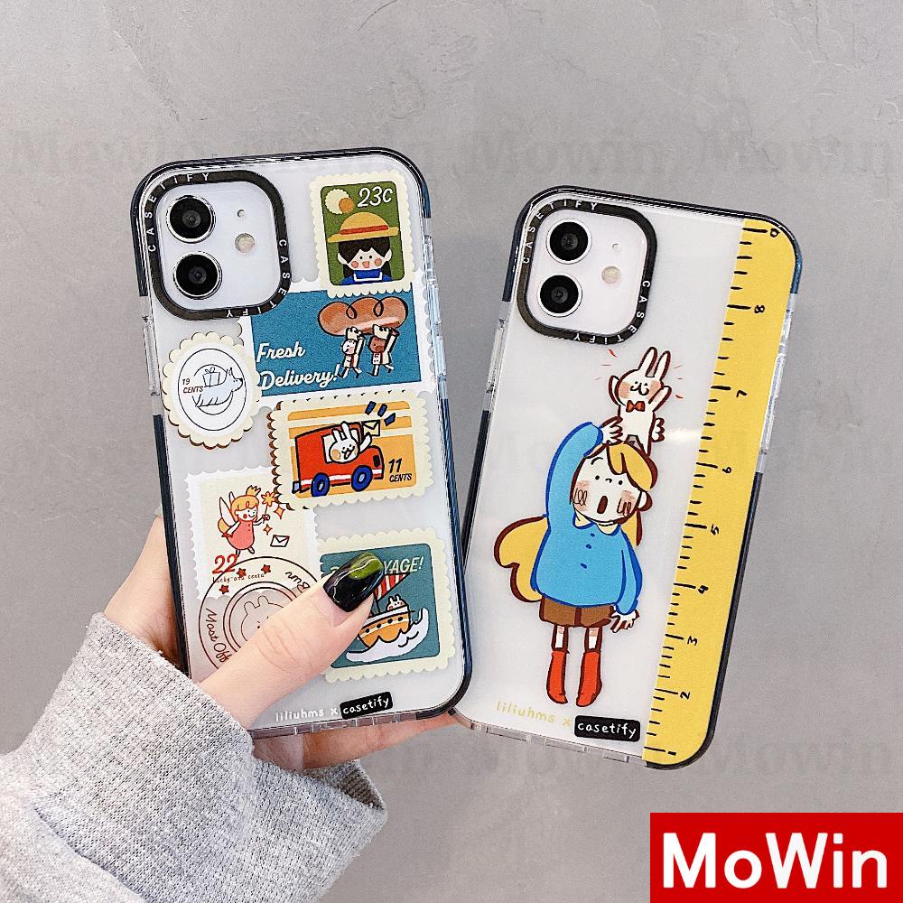 iPhone 13 Pro Max iPhone Case Silicone Soft Case Clear Case Shockproof Big Hole Camera Protector Stamp Girl Cartoon Cute Style For iPhone 13 Pro Max iPhone 12 Pro Max iPhone 11 Pro Max iPhone 7 Plus 8 Plus iPhone XR XS MAX iPhone 6 6s Plus 12 Pro 7 Plus