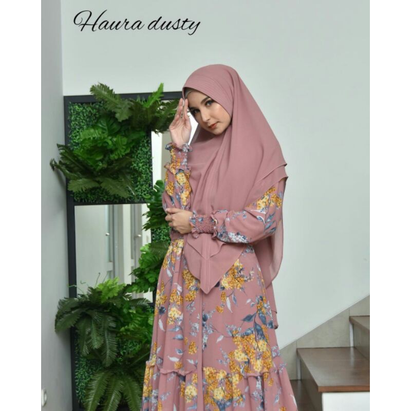 Gamis Arraffa Syari Haura Dusty