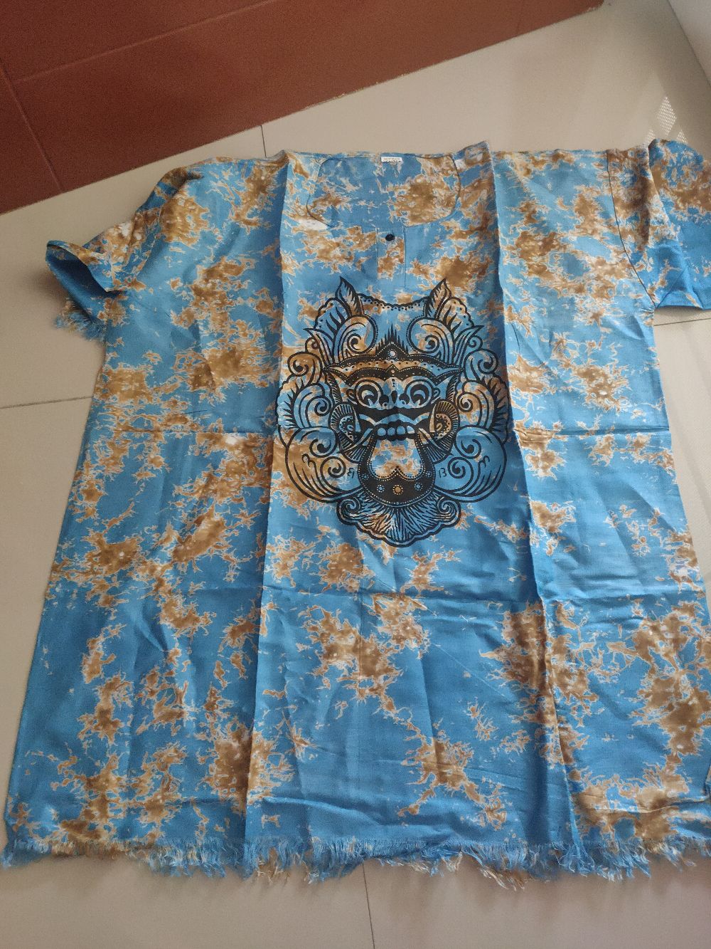 (bisa Cod) Promo Kaos Barong Dewasa Jumbo Size Xxl Pria Wanita Murah