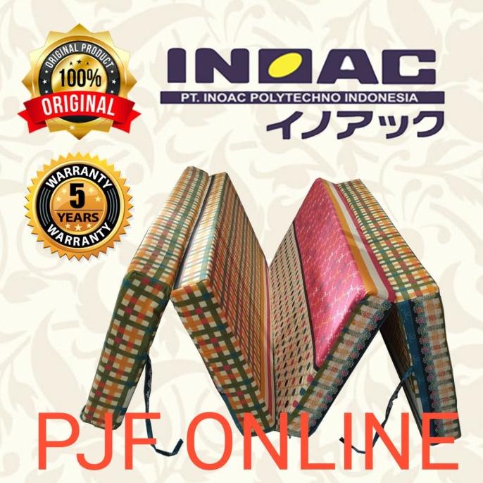 Kasur Busa Lipat Inoac 200 X 120 X 5Cm Garansi