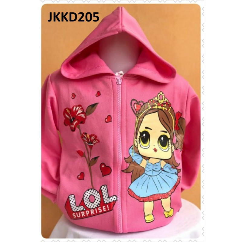 JKKD206 - Jaket Anak Perempuan Surprise Princess