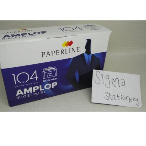 

Hot Sale TZA AMPLOP MERK PAPERLINE NO 104 PACK UK 95 X 152MM OL KQE