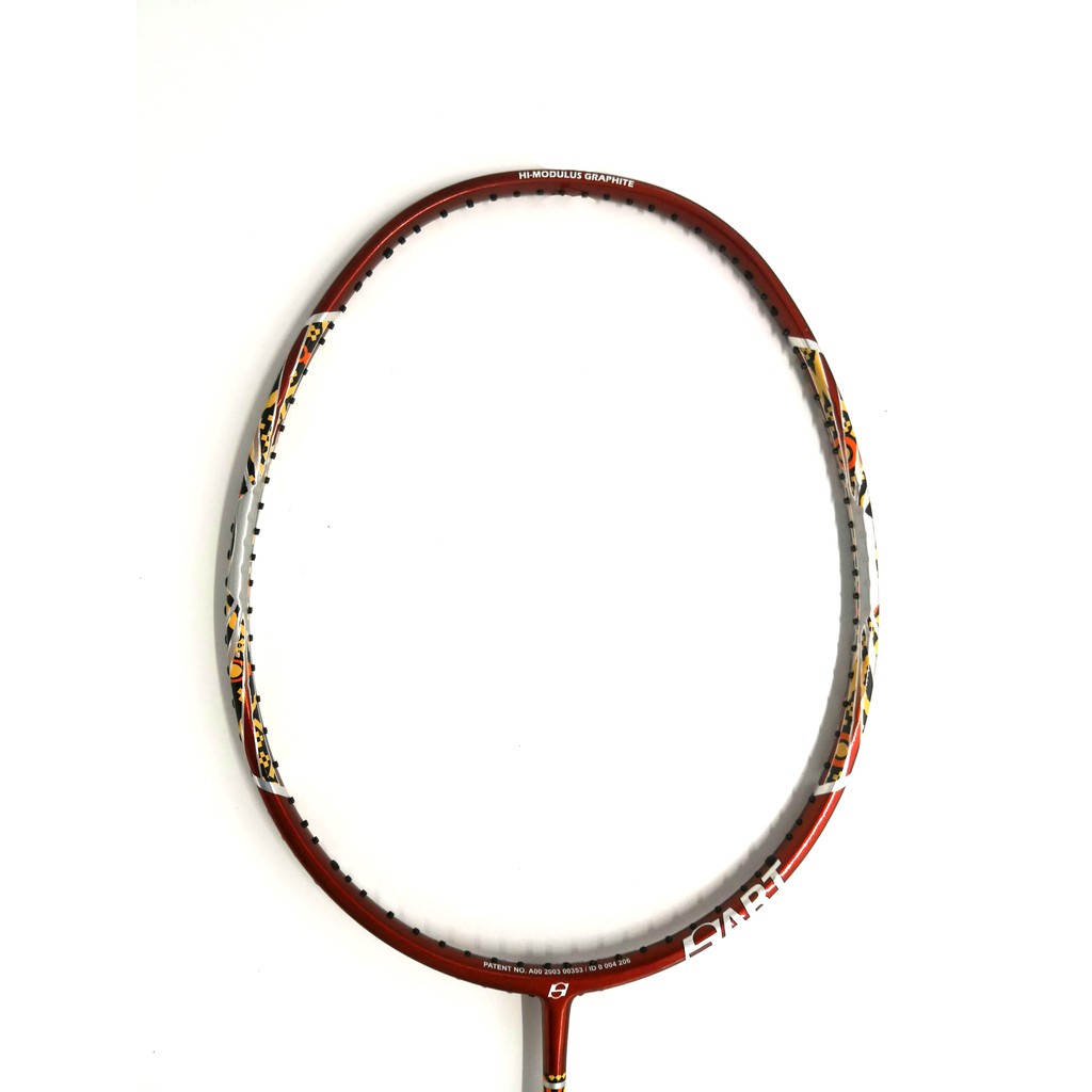 Hart Infinite Batik Art 808 Raket Badminton - Red/Silver