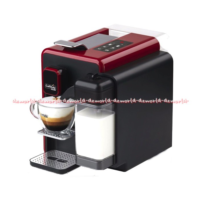 Caffitaly Milano 6293 Machine Coffee Kopi Otomatis Red