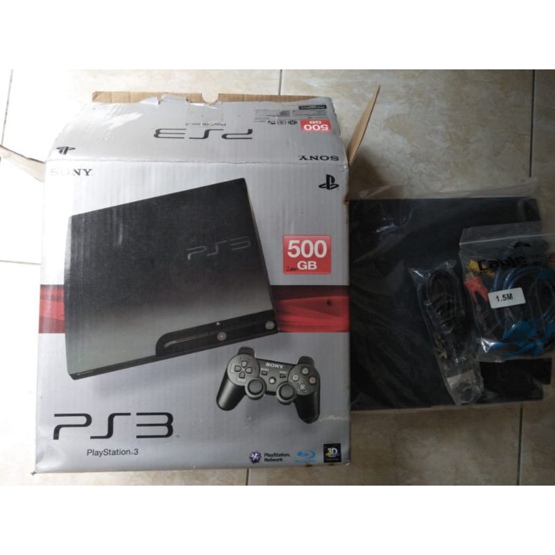 PS3 slim 500Gb Preloved/Second Istimewa