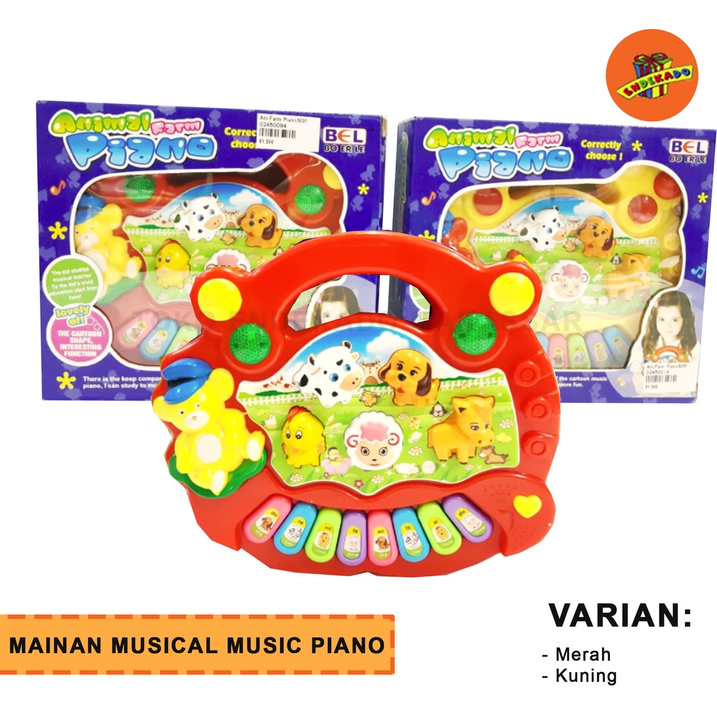 MAINAN MUSICAL MUSIC PIANO - Mainan Edukasi Musikal Anak