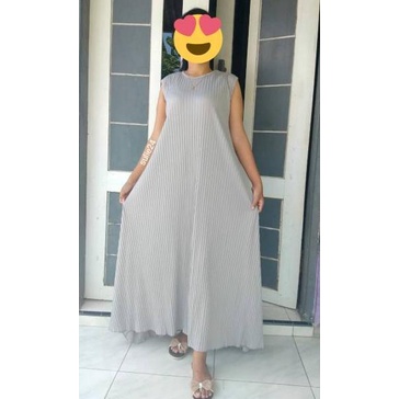HARGA MURAH Overall plisket /long dress kutung plisket /yukensi plisket ❀ 890