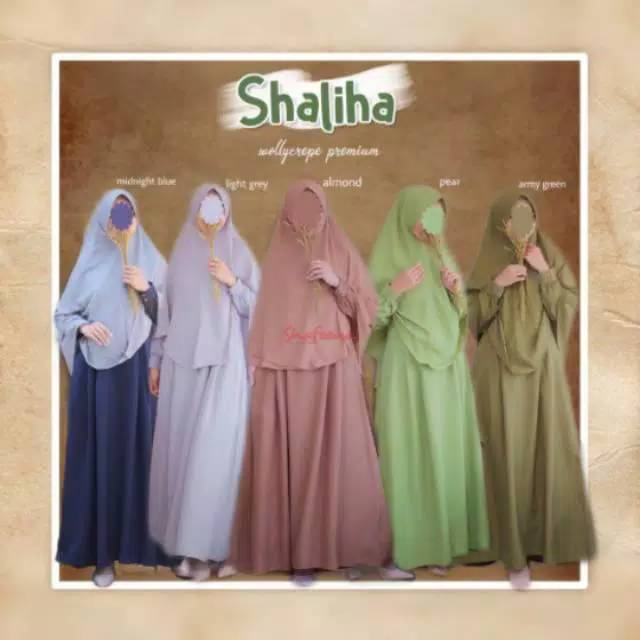 Gamis Dress Shaliha Wollycrepe by Shafeeya