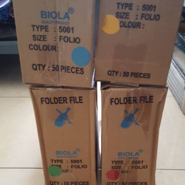 Map biola map kertas biola 5001 50pcs Shopee Indonesia
