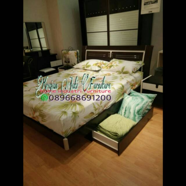 Divan laci minimalis jati/divan jati/divan/ranjang jati/tempat tidur