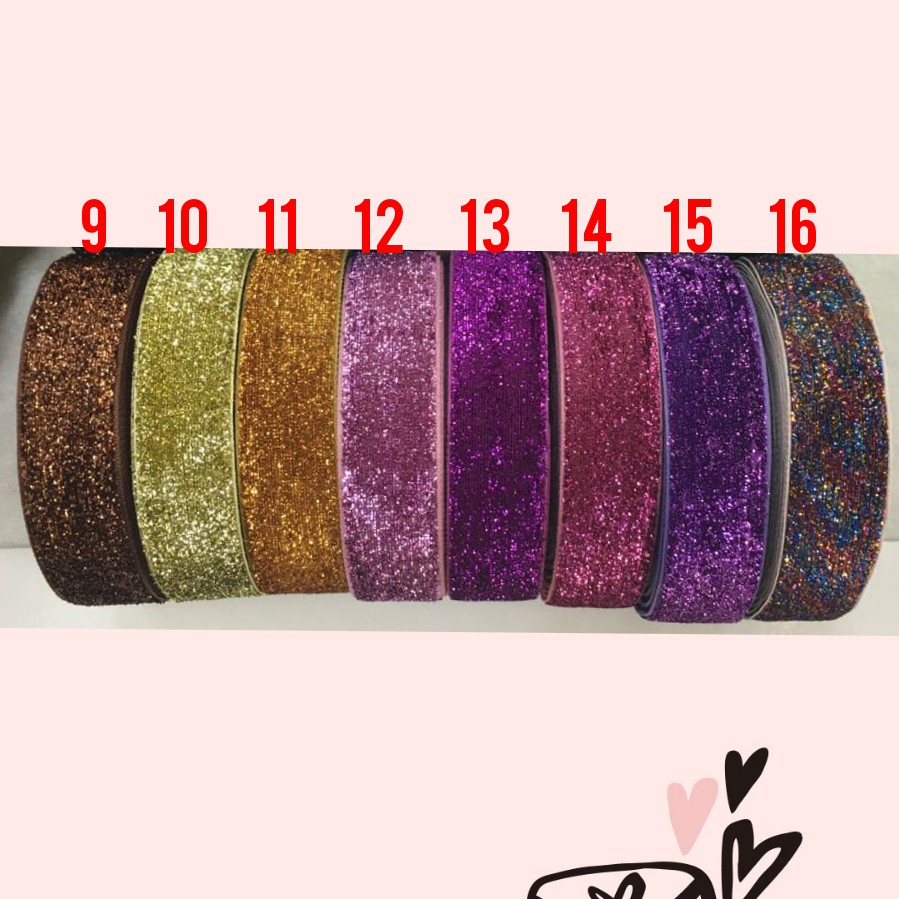 10 YARD - PITA BLUDRU GLITER | VELVET GLITER