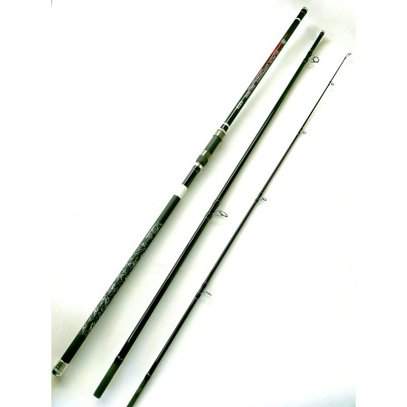 Joran Pancing Orca Black Dragon 390 420 Sambung Tiga Joran Laut Bahan Carbon
