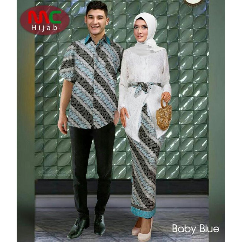 model baju muslim gamis terbaru dan modern Cauple kebaya