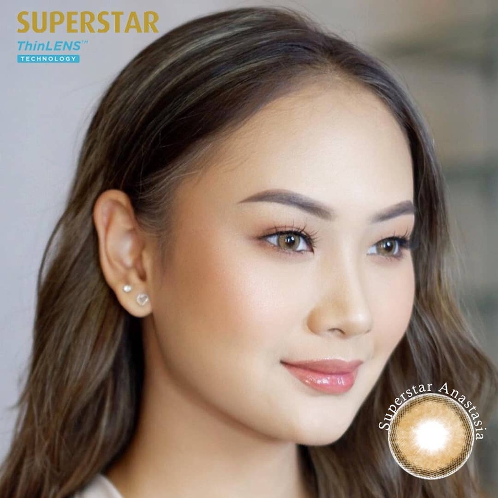 Superstar Anastasia softlens warna bulanan