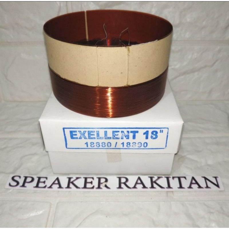 Spool Spul Voice coil Speaker ACR 18 inch Excellent 18880/18890