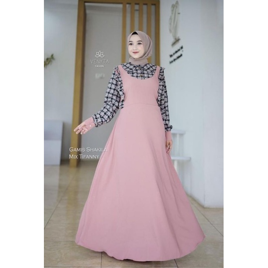 GAMIS TIFFANY KOTAK ORI VENYTA