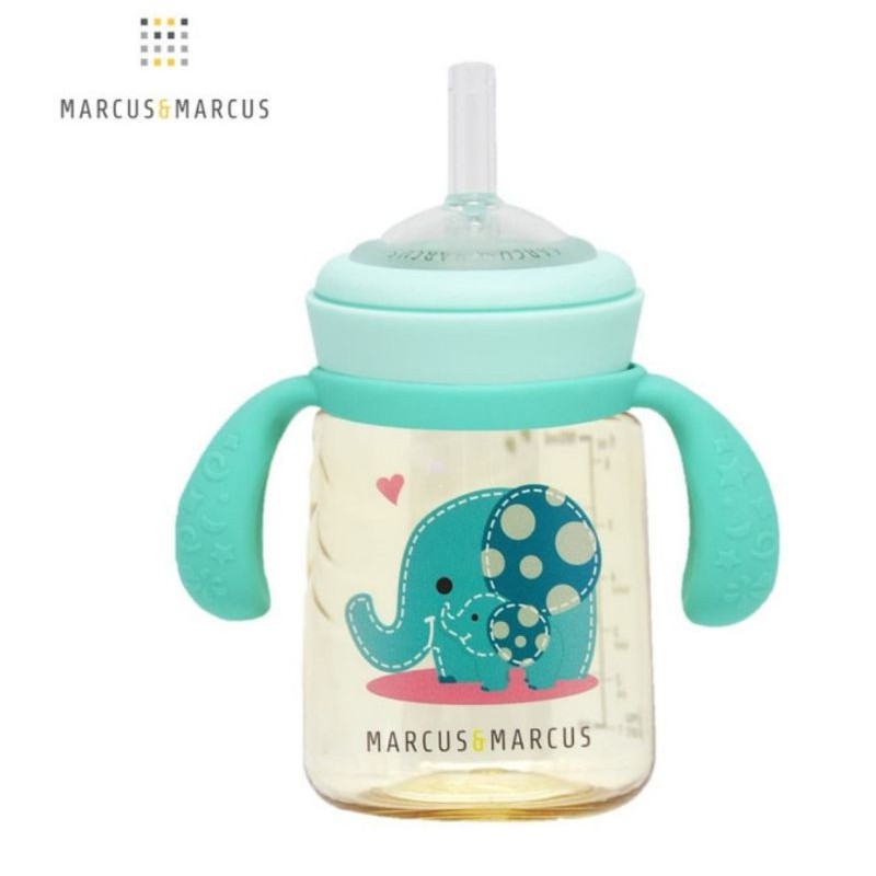 MARCUS &amp; MARCUS PPSU STRAW TRAINER BOTTLE