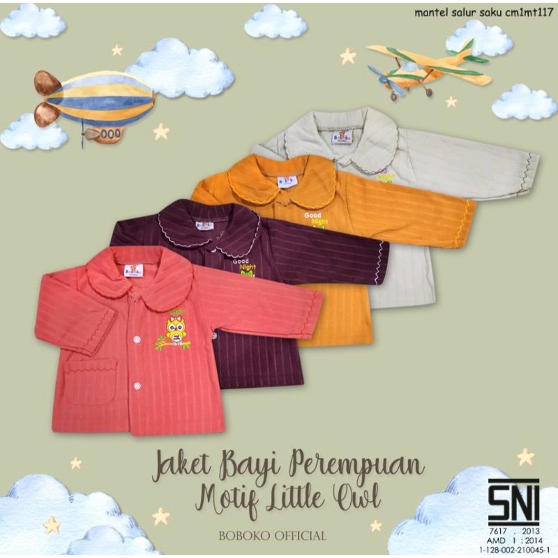 Jaket Motif Perempuan Motif Bordir || Jaket Bayi Laki-Laki dan Perempuan || Cardigan Bayi || Boboko Salur || Jaket Anak Perempuan Dan Laki-Laki