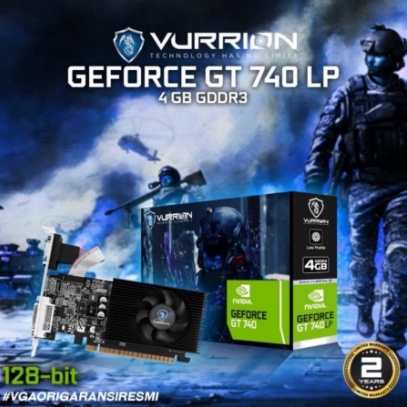 VGA VURRION GT740 4GB DDR3 128Bit Garansi Resmi