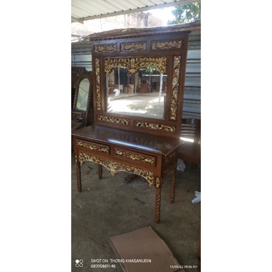 meja altar 150cm + cermin