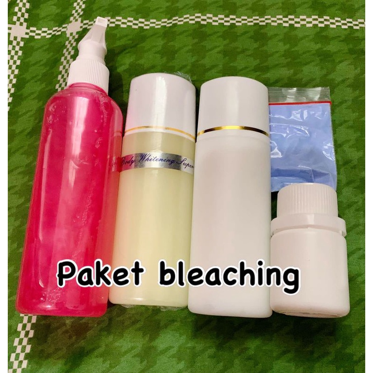 HB Satu Paket Lengkap Bleaching (No Serum Body) / hb dosting anggur / paket hb super klobe 4001