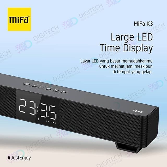 MIFA K3 Soundbar Speaker Wired & Wireless BLUETOOTH 5 TWS
