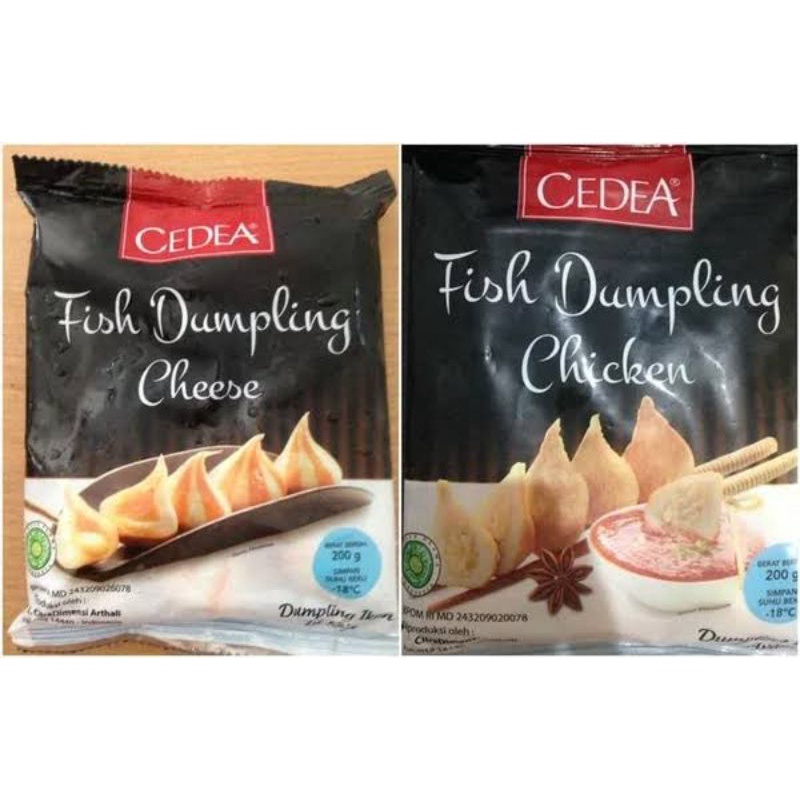 

Cedea Fish dumpling Ayam & Keju